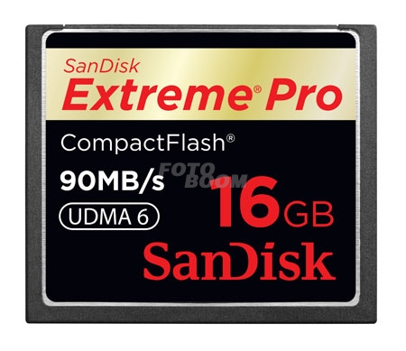 CompactFlash EXTREME Pro 16Gb 90MB/s