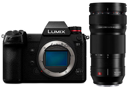 LUMIX S1 + 70-200mm f/4 OIS S PRO + VLOG + 200E Reembolso Lumix