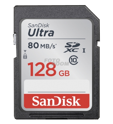 Secure Digital ULTRA SDXC 128Gb 80Mb/s
