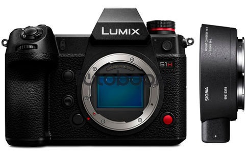LUMIX S1H + MC-21 Canon EF Lens a cuerpo SL + Batería DMW-BLJ31