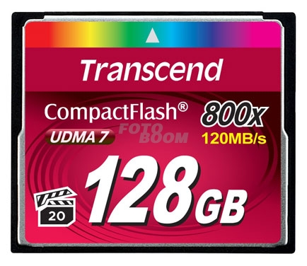 CompactFlash 128Gb 800X