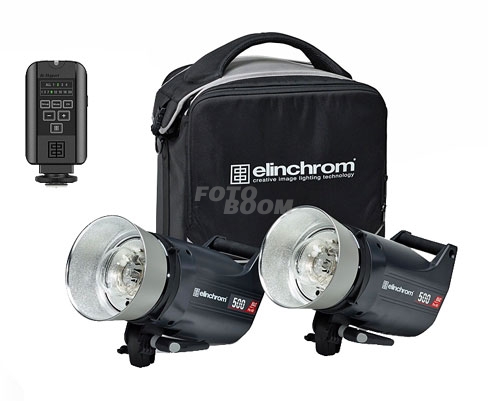 KIT 2 Flashes ELC PRO-HD500 TO GO