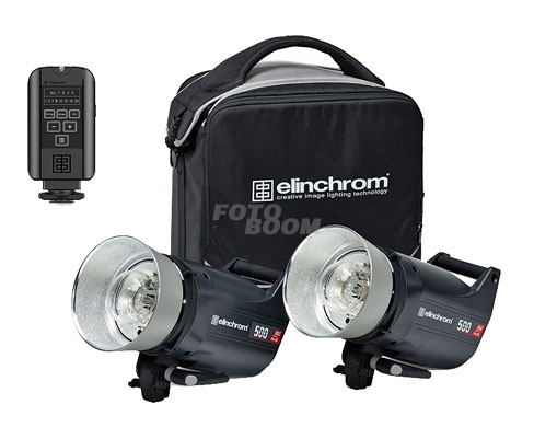 KIT 2 Flashes ELC PRO-HD1000 TO GO
