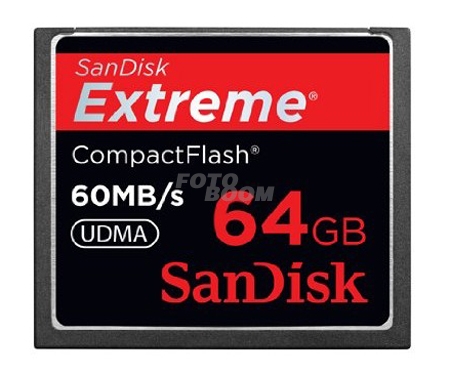 CompactFlash EXTREME 64Gb 60Mb/s