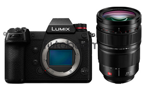 LUMIX S1 + 24-70mm f/2.8 S PRO + VLOG + 300E Reembolso Lumix