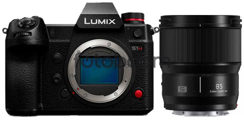 LUMIX S1H + 85mm f/1.8 S + 50E Reembolso Lumix