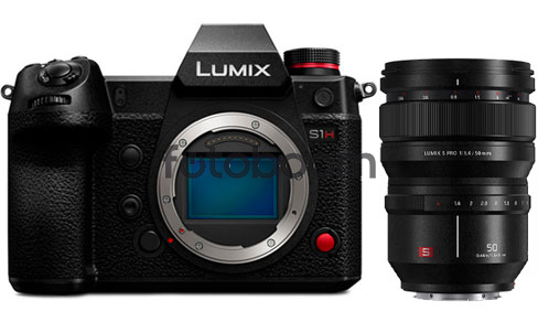 LUMIX S1H + 50mm f/1,4 S PRO + 300E Reembolso Lumix
