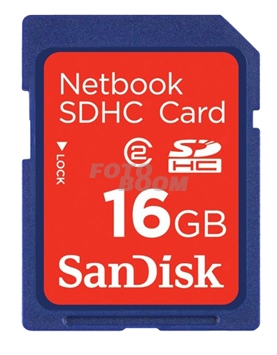 Secure Digital SDHC 16Gb NetBook