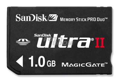 Memory Stick ULTRA II PRO Duo 1Gb
