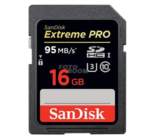 Secure Digital EXTREME PRO SDHC 16Gb 95Mb/s