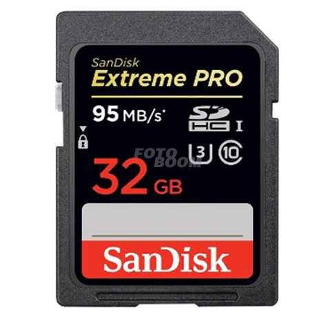 Secure Digital EXTREME PRO SDHC 32GB 95Mb/s