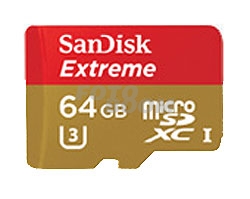 Extrem Micro SDXC 64GB C10 60Mb/s Action Sports