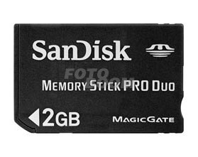Memory Stick PRO Duo 2Gb