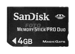 Memory Stick PRO DUO 4Gb