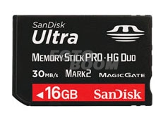 Memory Stick ULTRA II PRO Duo 16Gb