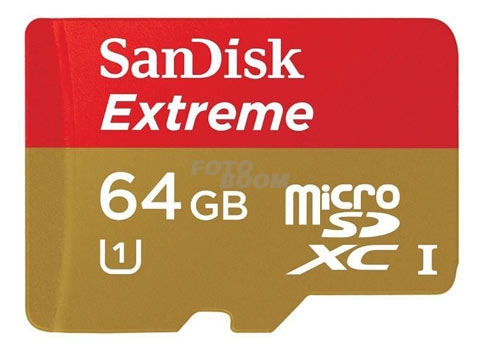 Mobile Extreme microSD 64GB 45MB/s Clase10 + Adaptador