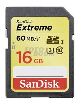 EXTREME SDHC C10 16GB 60Mb/s