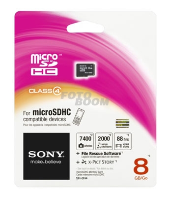 SR8N4 MicroSD 8Gb