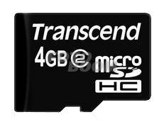 MicroSD 4GB Clase 2