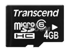 MicroSD 4GB Clase 6