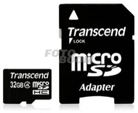 MicroSD SDHC 32GB + Adaptador / Clase 4