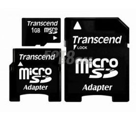 MicroSD 1GB + 2 Adaptadores