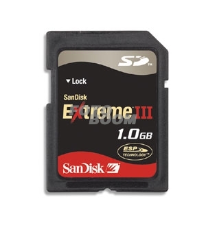 Secure Digital EXTREME III 1Gb