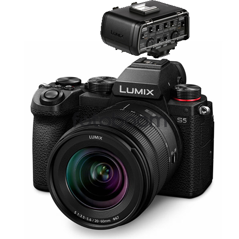 LUMIX S5 + 20-60mm f/3.5-5.6 S + XLR1 + 50mm f/1.8 S Bonificacion PANASONIC