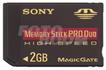 Memory Stick PRO DUO 2Gb