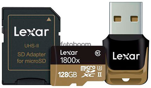 Micro SDXC 128Gb 270Mb/s + Lector USB 3.0 + Adaptador SD