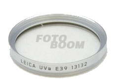 Filtro E 39mm UV montura cromada