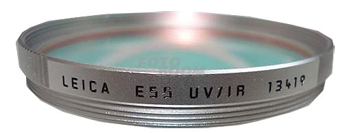 Filtro UV / IR 55mm montura Cromada