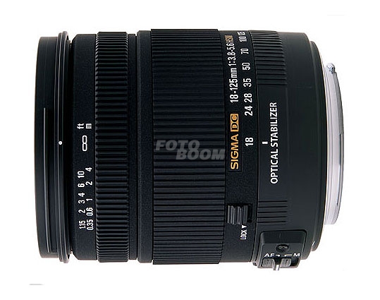 18-125mm f/3.8-5.6 DC HSM OS Canon