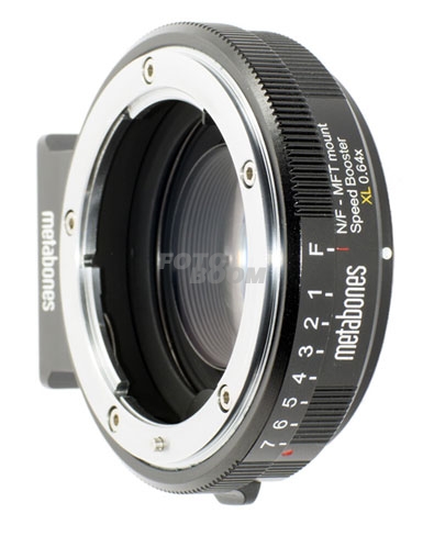 Nikon G Lens Speed Booster XL 0.64x a cuerpo MFT