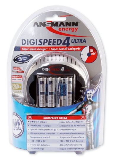 DigiSpeed 4 Ultra con 4 baterías NiMH 2850 mAh