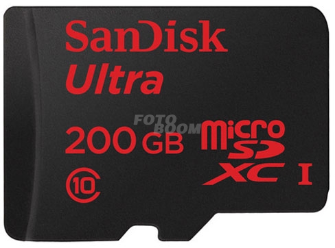 Micro SDXC ULTRA 200Gb 90Mb/s