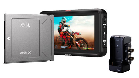 Ninja V + Nextorage 500GB + Módulo AtomX SDI + Kit Accesorios Bonificacion ATOMOS
