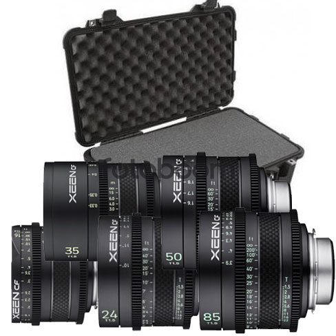 KIT XEEN CF 16mm/24mm/35mm/50mm/85mm (Canon EF)