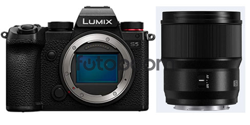 LUMIX S5 + 50mm f/1.8 S con 100E Bonificacion PANASONIC