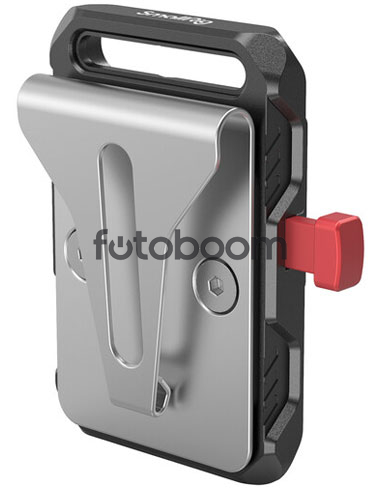 Placa Mini V-Lock con clip para cinturón