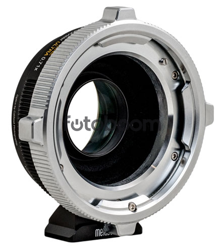 ARRI PL Lens a cuerpo Canon RF T Cine Speed Booster ULTRA 0.71x