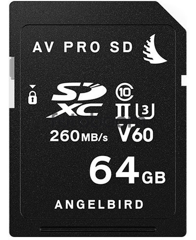 AV PRO SD MK2 64GB V60 260 Mb/s