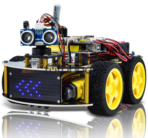 Kit de Arranque de Coche Robot 4WD