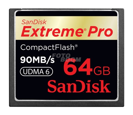 CompactFlash EXTREME Pro 64Gb 90MB/s