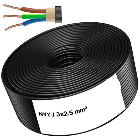 Cable Eléctrico 3 x 2,5mm