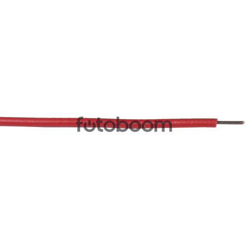 Cable Unipolar Unifilar Rígido 0,28 mm Rojo  (100m)