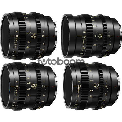 KIT Simera-C 4-Lens 28mm/35mm/50mm/75mm (FF, Sony E)