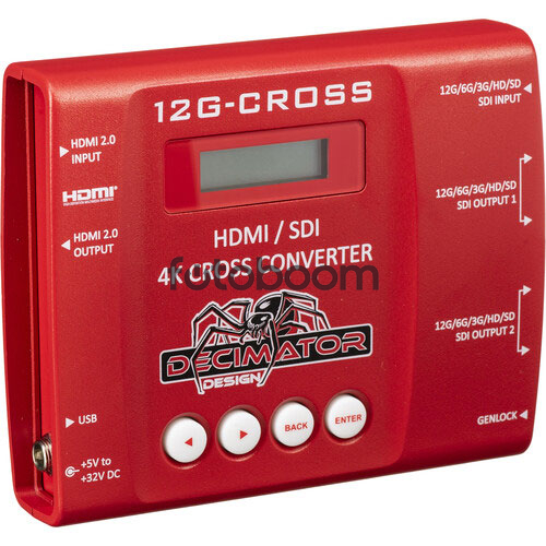 Conversor cruzado 12G-Cross