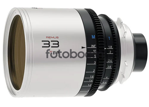 33mm T1.8 Remus FF 1.5x (Silver, PL)