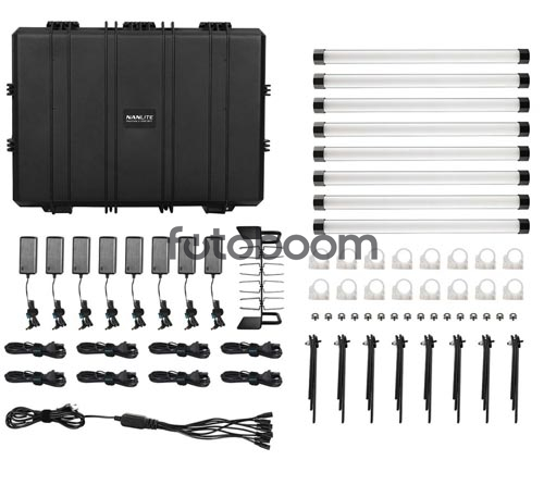 Kit 8x Pavotube II 15XR - OFERTA NANLITE